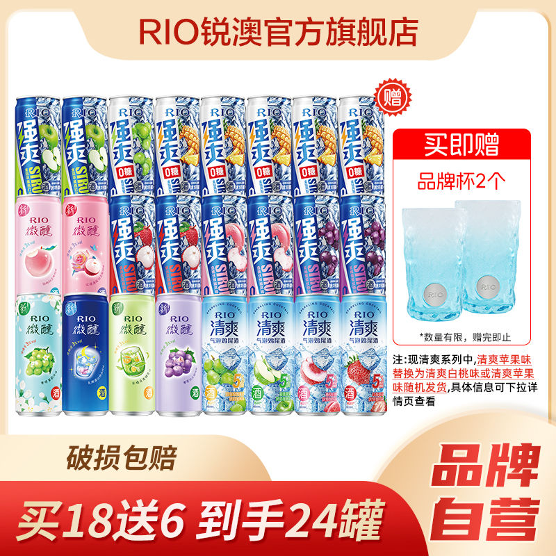RIO 雞尾酒 微醺 330ml*8罐 tims聯名限定 148元