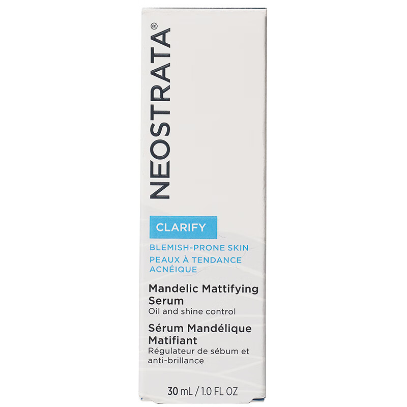 NeoStrata 芯丝翠 临期控油爽肤露30ml 苦杏仁酸精华果酸净痘平衡水油 9.9元