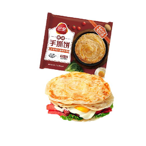 三全 手抓饼 900g 8.58元（需买5件，需用券）