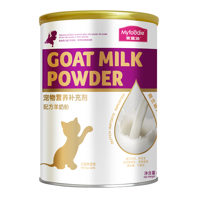 Myfoodie 麦富迪 猫零食羊奶粉益生菌成幼猫流浪猫老年营养配方宠物专用300g 3