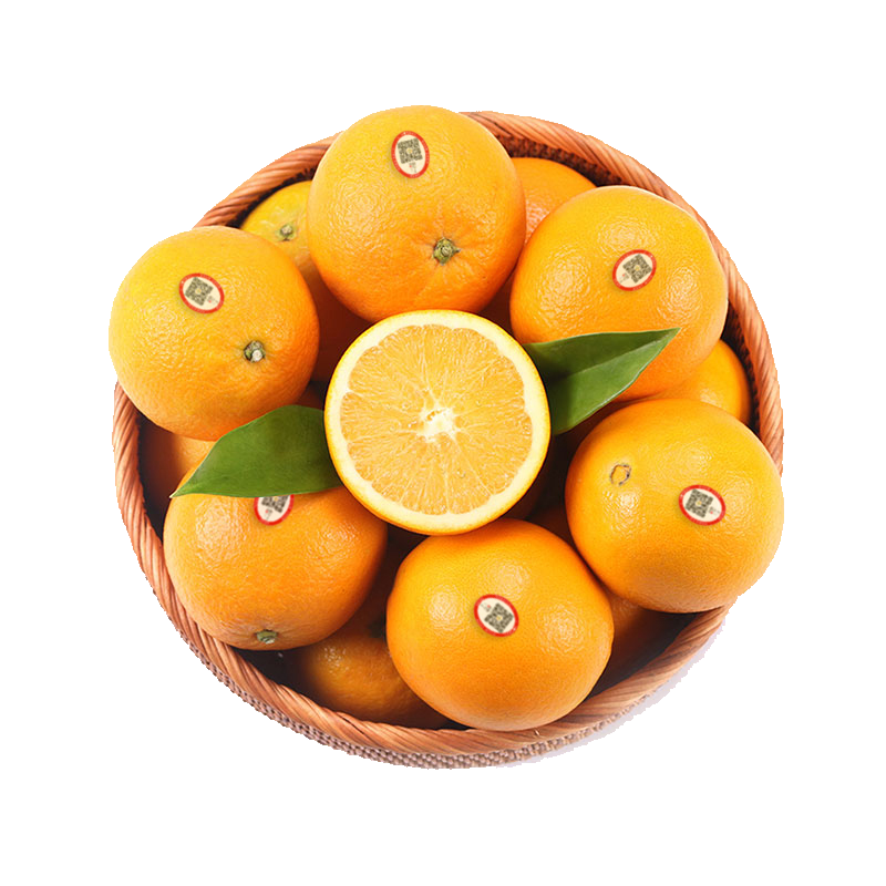 23日0点，限量3000件：京鲜生 秭归脐橙10斤 单果约170-220g 新鲜水果 礼盒 49.9