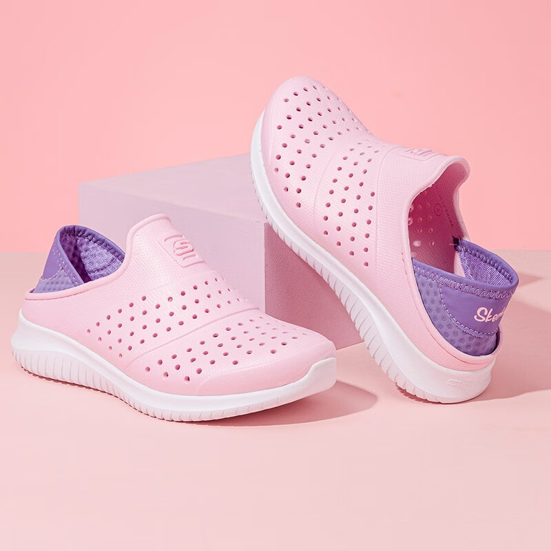 plus会员skechers斯凯奇儿童洞洞鞋89元包邮双重优惠