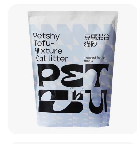 petshy 百宠千爱 豆腐混合猫砂2.5kg除臭无尘膨润土 12.9元