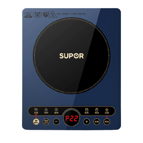 SUPOR 苏泊尔 悦彩系列 C22-IH65E8 电磁炉 蓝色 179元（需用券）