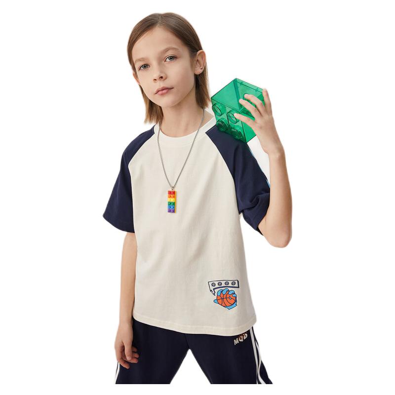PLUS会员：MQD 马骑顿 男童短袖T恤 33.21元（需用券）
