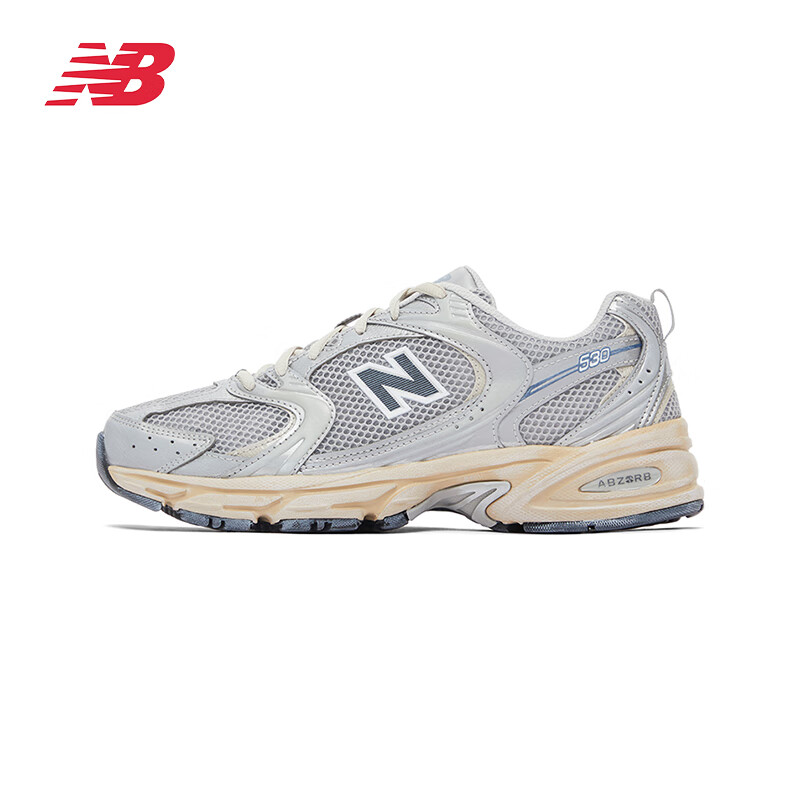 移动端、京东百亿补贴：new balance NB MR530 男款休闲运动鞋 MR530VS-D 287元（需