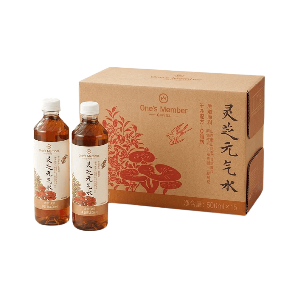 健力宝 灵芝元气水茶饮料 500ml×15瓶 21.9元