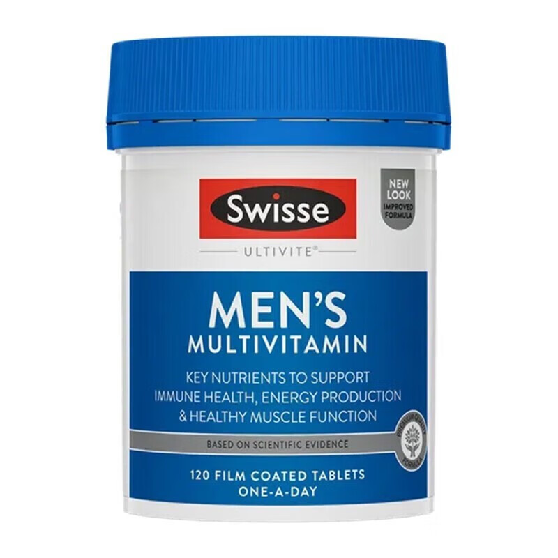 Swisse Ultivite 澳版 男士复合维生素片 120粒 139元（需用券）