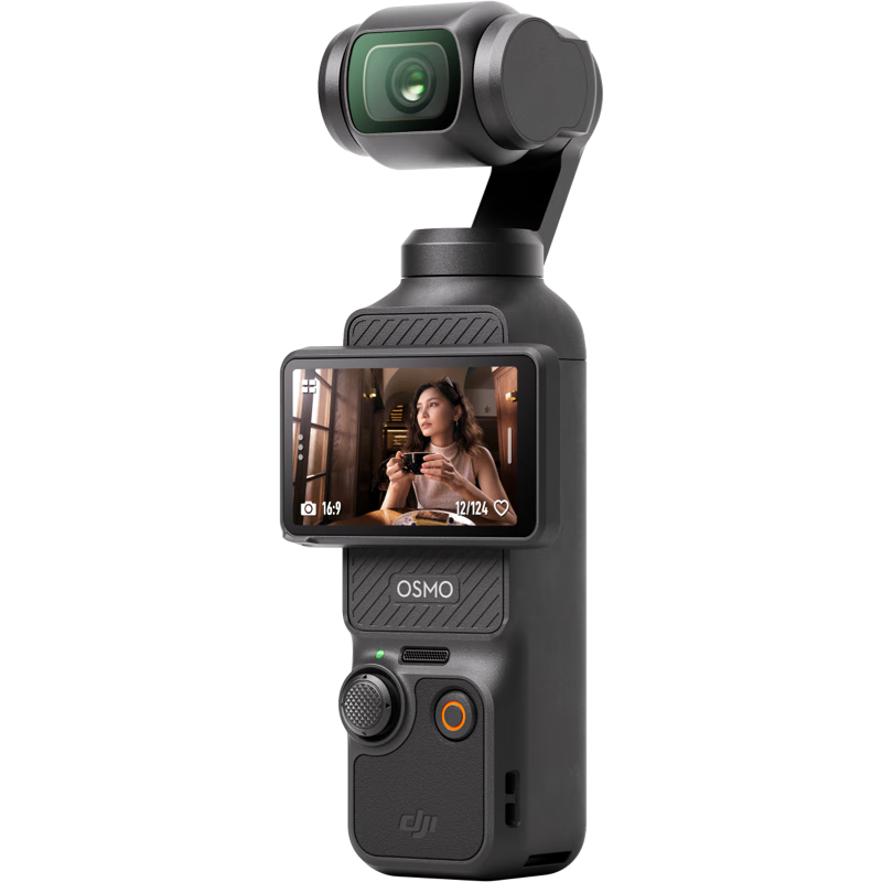 31日20点：DJI 大疆 Osmo Pocket 3 一英寸口袋云台相机 标准版 3499元