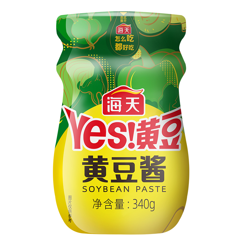 88VIP：海天 YES！黄豆系列 黄豆酱 340g 6.56元