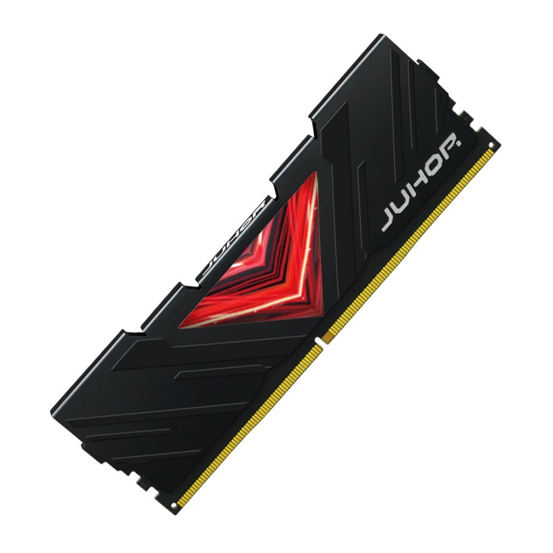 PLUS会员：JUHOR 玖合 16GB DDR4 3200 台式机内存条 忆界系列黑甲 146.27元