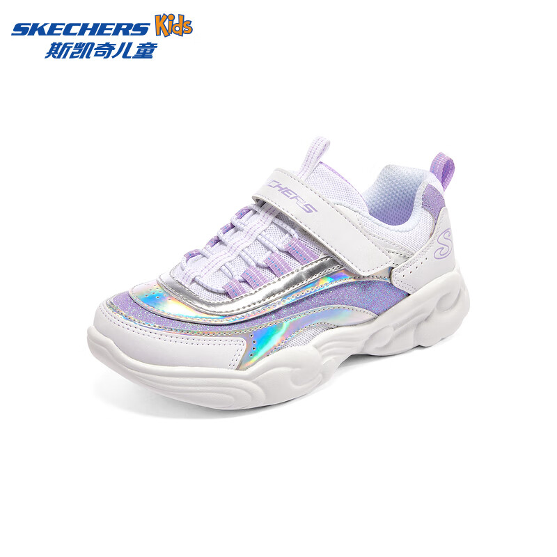 SKECHERS 斯凯奇 儿童镭射熊猫运动鞋 114.8元包邮（双重优惠，需凑单）