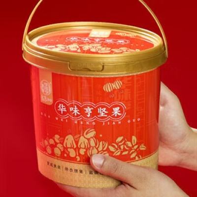 华味亨 混合坚果 500g（开心果+夏威夷果+腰果+巴旦木）*2件 49.8元，折24.9元/