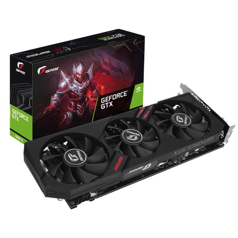 COLORFUL 七彩虹 iGame GeForce GTX 1660Ti Ultra 6G 显卡 6GB 黑色 3999元