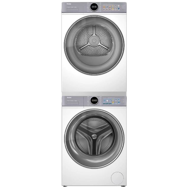 海尔 Haier 云溪4.0 XQG100-BLE77EWU1+GA100-STF77EWU1 洗烘套装 10KG 6398.4元