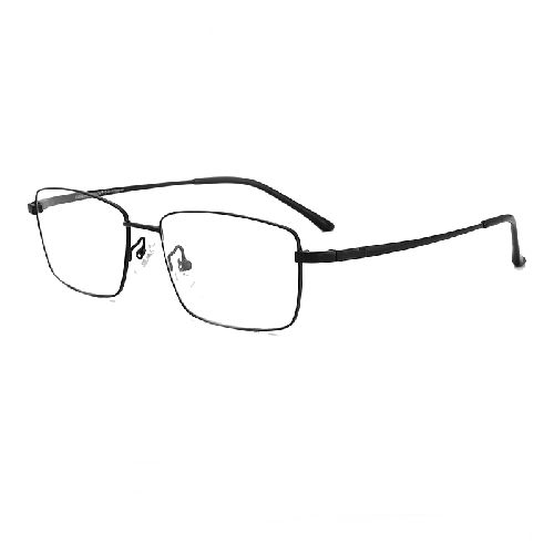essilor 依视路 CVO4004BK 黑色半钛眼镜框+膜岩系列 1.60折射率 非球面镜片 249元