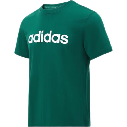 移动端、京东百亿补贴：adidas 棉短袖t恤男圆领夏季半袖男休闲百搭上衣男