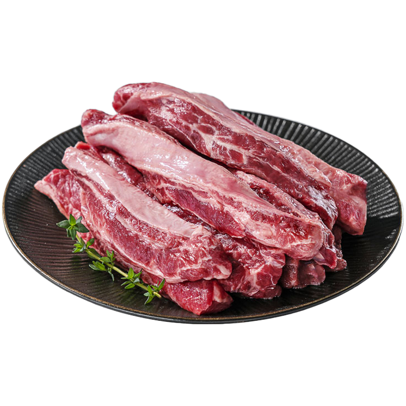 沃典 折29.9元/斤！谷饲 巴西原切牛肋条1kg＊2 119.9元（需用券）