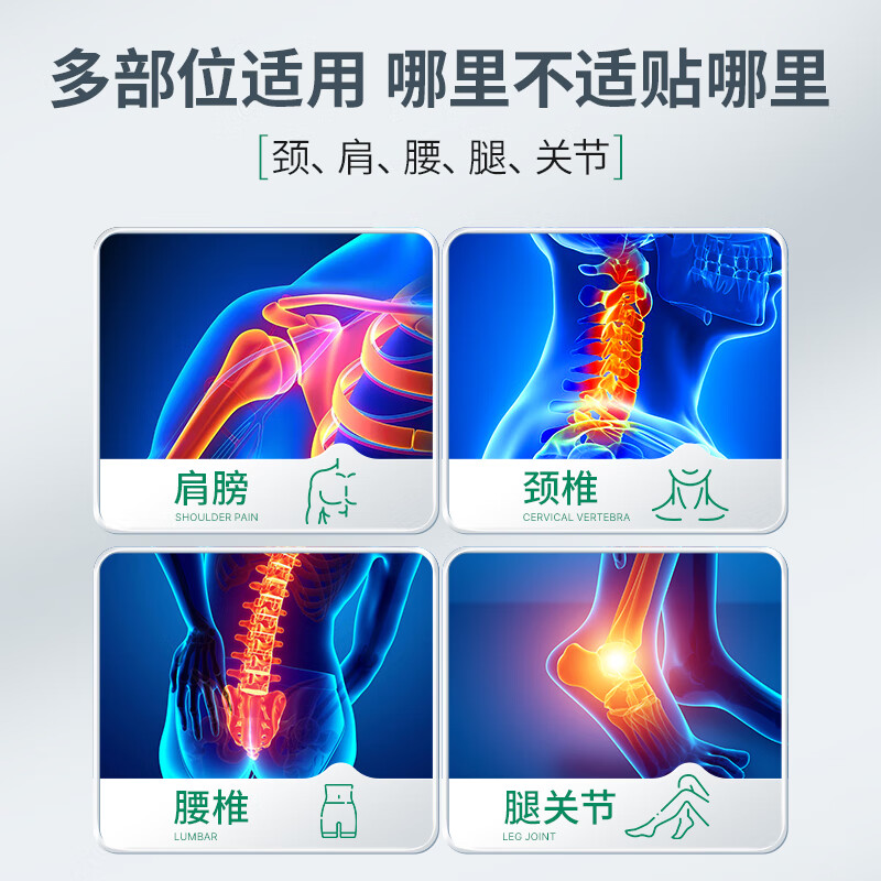 LIROU 里柔 泰恩康 膏贴 远红外筋骨痛贴 1盒装共10贴 0.1元（需用券）