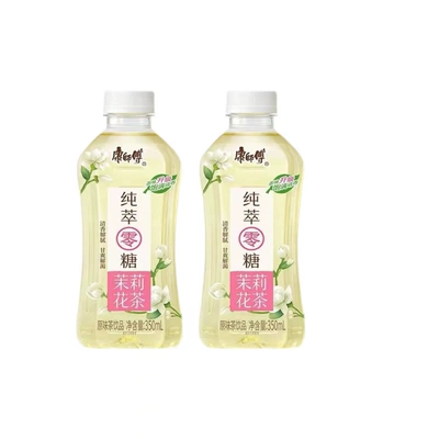 康师傅 茉莉花茶350ml+茉莉绿茶330ml+天然富锶水350mL 3元 包邮（需用券）