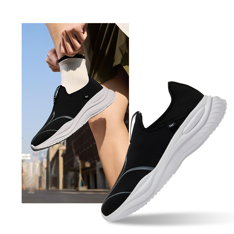 移动端：361° 双十一|361男女鞋运动鞋网面轻便跑鞋361度软底减震跑步鞋男 99