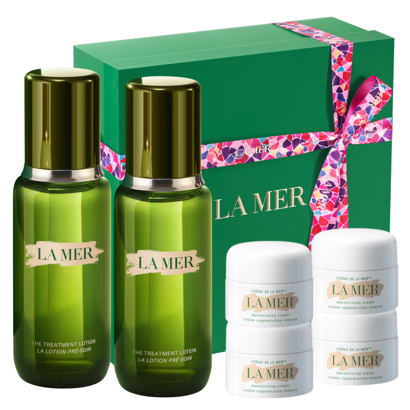 PLUS会员：海蓝之谜（LA MER）修护精萃水150ml*2 + 面霜7ml*4 2509.6元（需领券）