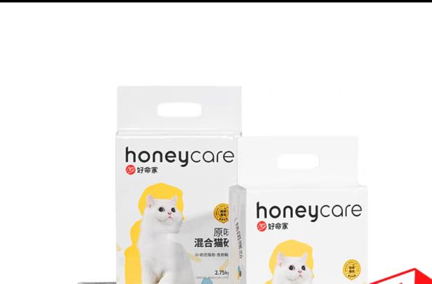 Honeycare 好命天生 混合猫砂 2.75kg 45.6元