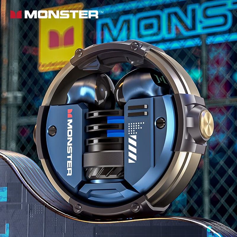 MONSTER 魔声 XKT10半入耳式游戏电竞降噪运动跑步长续航 131元