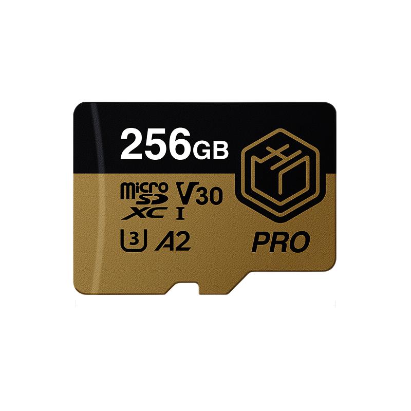 京东京造 PRO系列 Micro-SD存储卡 256GB（class10、U3、V30、A2） 148元（需用券）