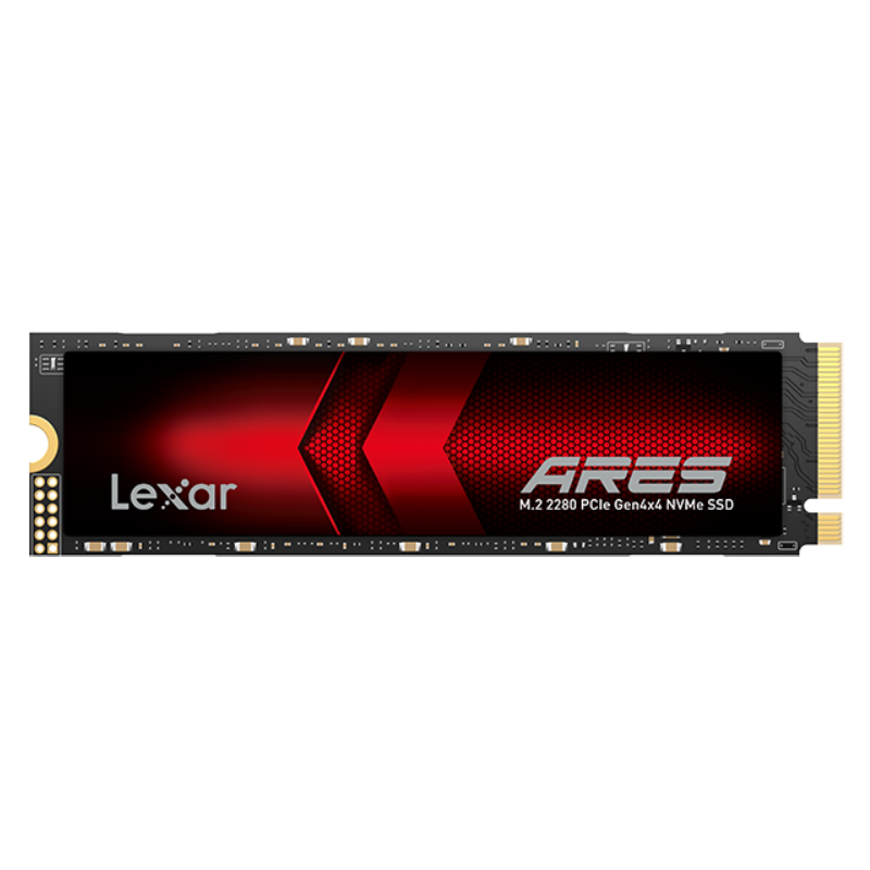 Lexar雷克沙 2TB SSD固态硬盘 ARES 战神系列 M.2接口(NVMe协议) PCIe 4.0x4 读速7400MB/s