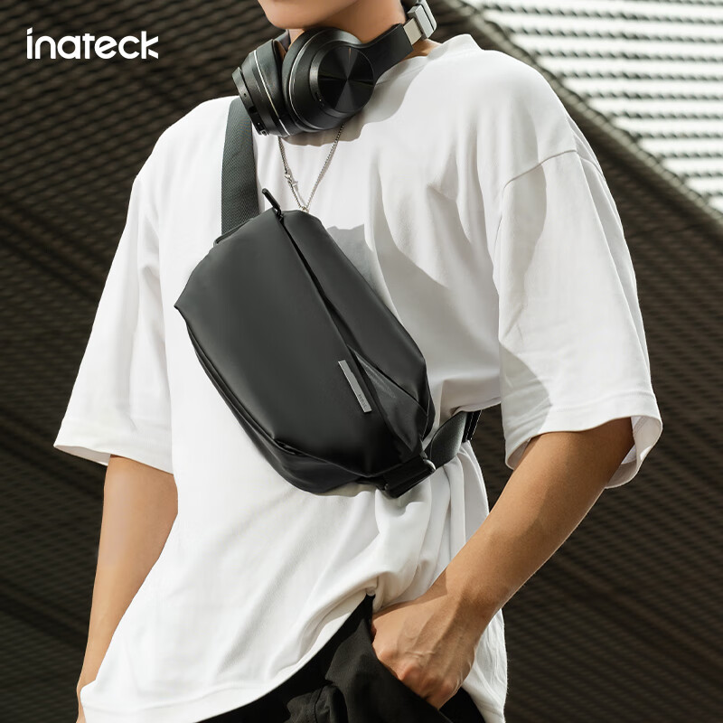 Inateck 斜挎包 男女通用通勤胸包运动休闲单肩包 79元（需用券）