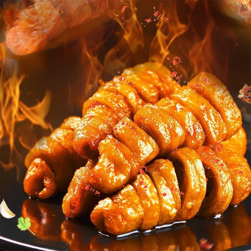 精武 任选5件 烧烤味面筋10包约200g 4.98元 - 清风线报