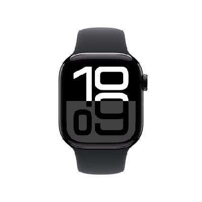 21日20点、plus会员：Apple/苹果 Watch Series 10 智能手表GPS+蜂窝款42毫米亮黑色铝