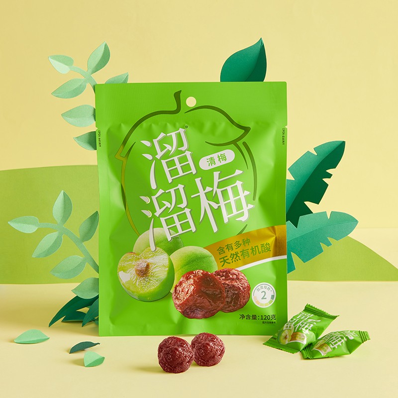 京东pluslium溜溜梅青梅雪梅蜜饯果干清梅120g5券后598元299元5件
