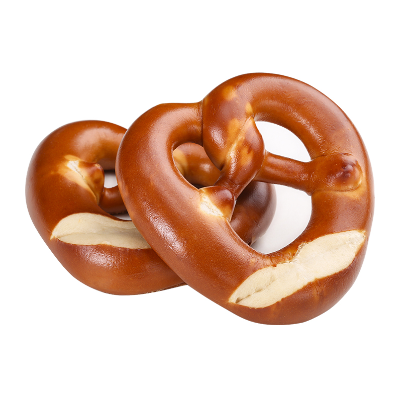 凯瑞美家 碱圈320g 4个 早餐半成品 德式碱水面包 烘培普雷结 17.9元