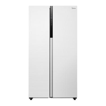 限地区：Midea 美的 543升对开门双开门白色家用智能电冰箱一级能效变频风冷