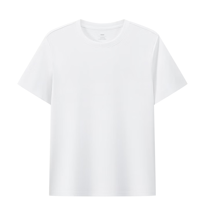 京东京造 10A抗菌男士T恤短袖 男女同款 白色 L 19.67元/件（共59元）