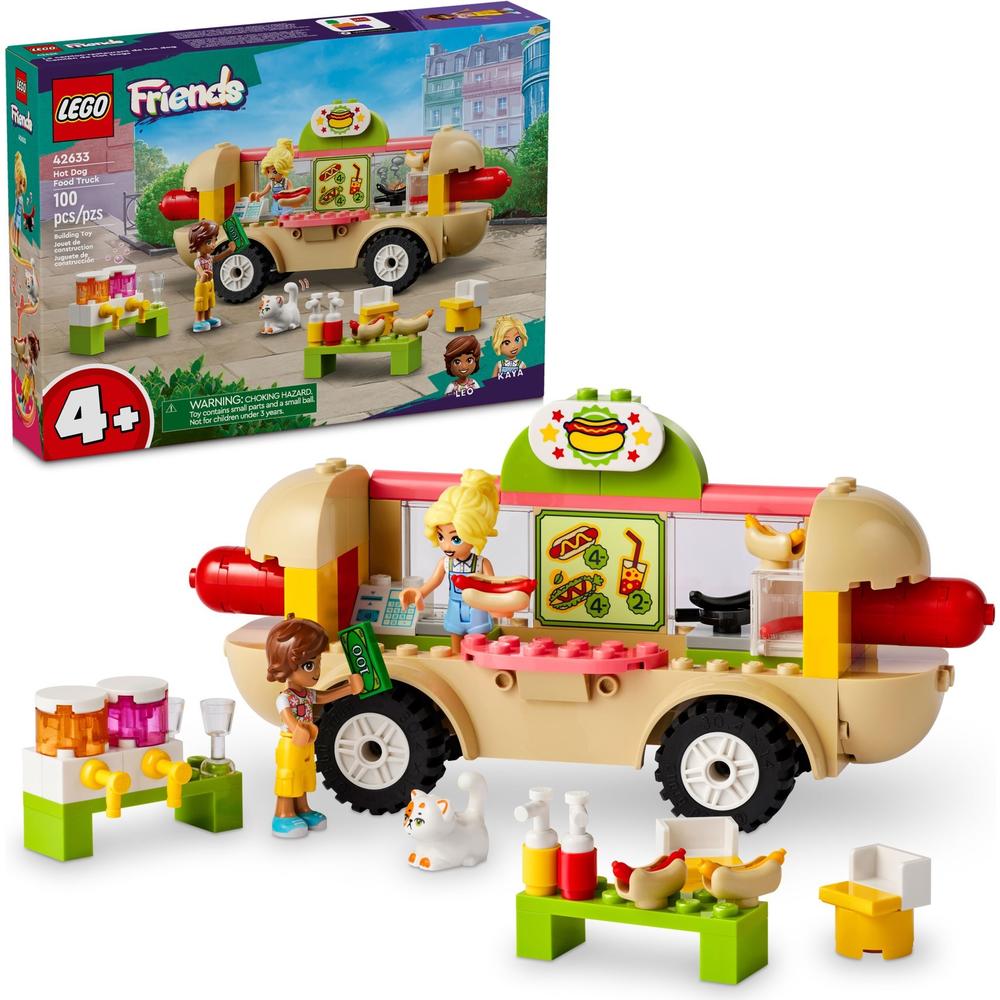 LEGO 乐高 Friends好朋友系列 42633 热狗餐车 98.51元（需用券）