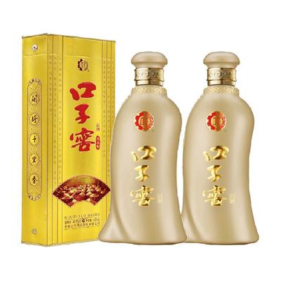 88VIP：口子窖 五年40.8度 400ml*2瓶白酒 165.78元+10.92元淘金币