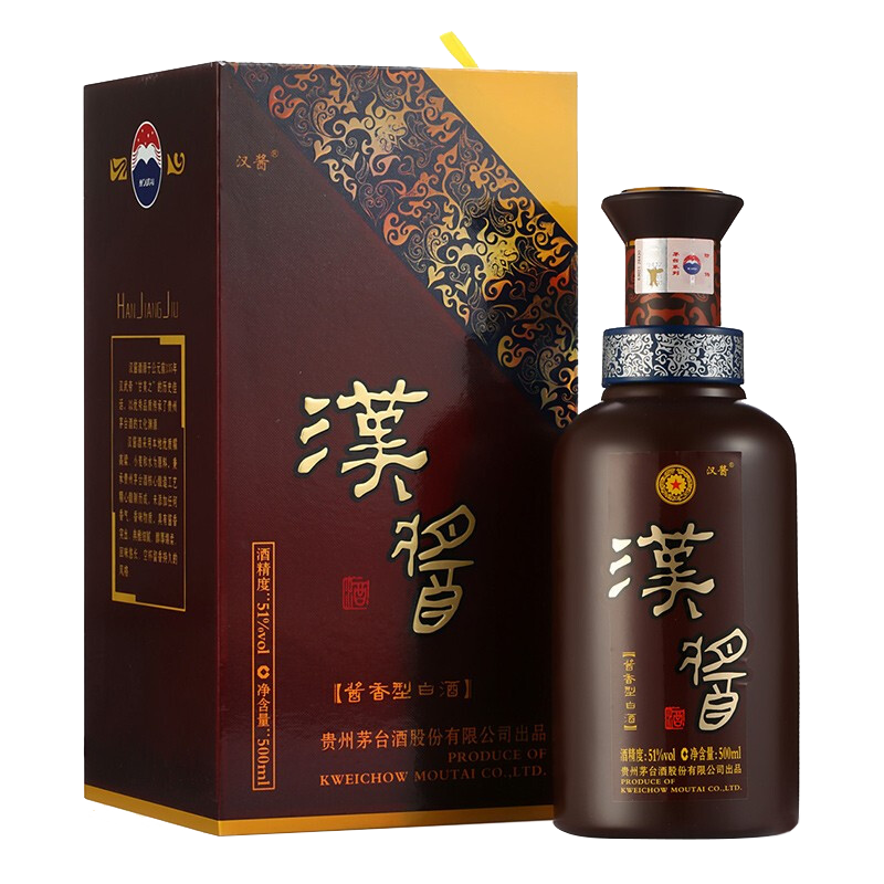 MOUTAI/茅台 汉酱酒 51° 酱香型 500ml 6瓶 1658元(需领券)