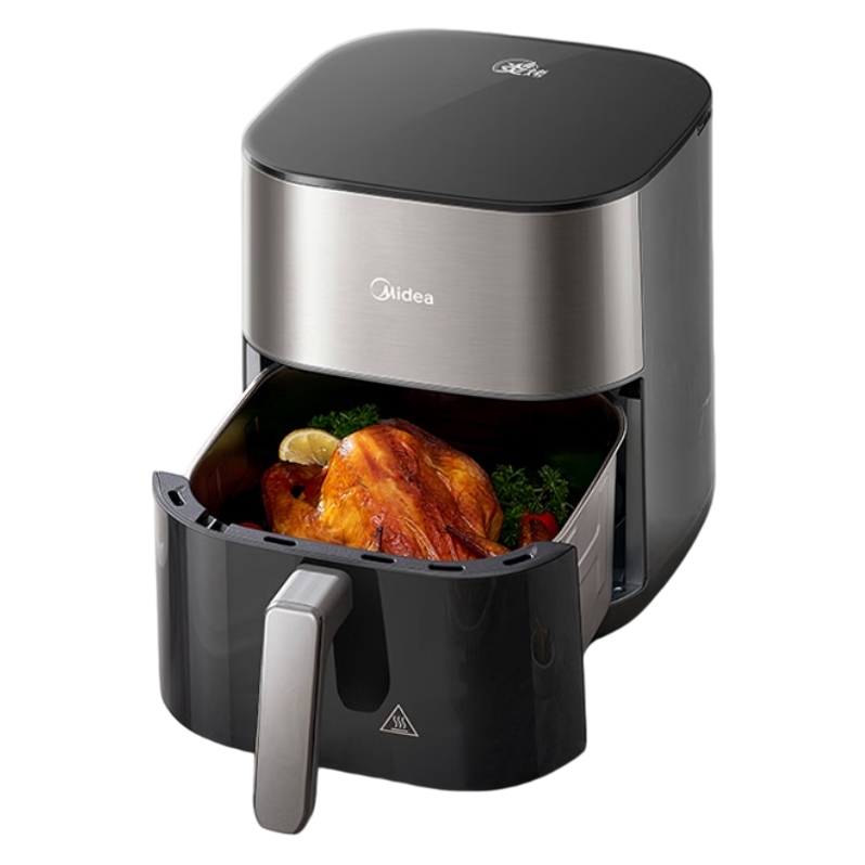 美的 小钢侠 MF-KZC6054PRO 6L 空气炸锅 299.32元 - 线报酷