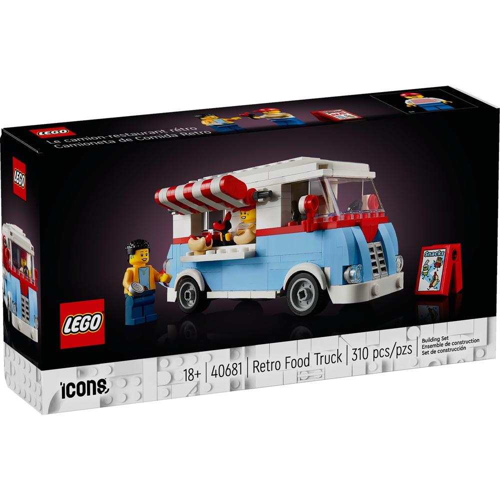 LEGO 乐高 ICONS系列 40681 复古食品车 156.42元