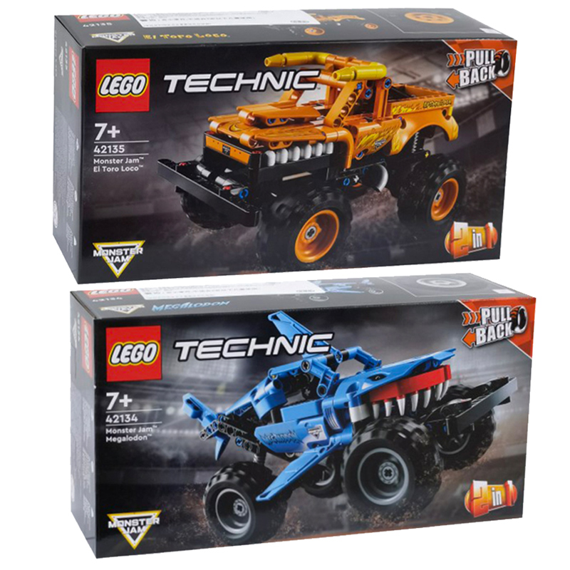LEGO 乐高 Technic科技系列 42134 怪兽大脚车巨齿鲨 119.23元（需买2件，共238.46元