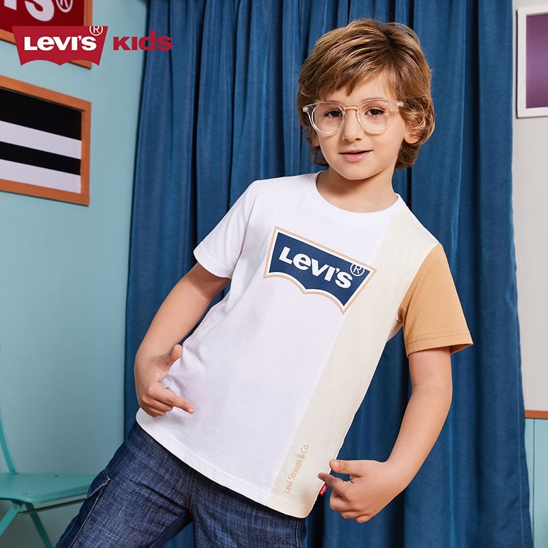 Levi's 李维斯 儿童纯棉针织短袖 34.5元（需用券）