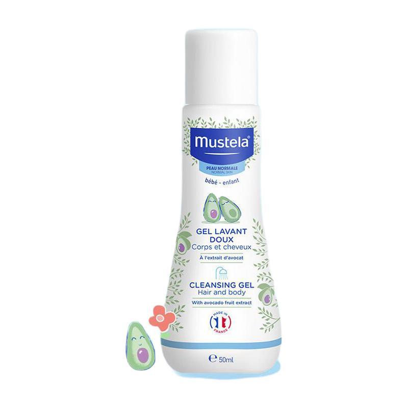 Mustela 妙思乐 温和清洁婴儿洗发沐浴露 50ml 15.6元