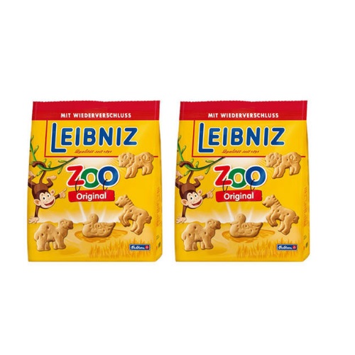 包邮好价！Leibniz 小麦黄油动物饼干 125g*2 4.98欧（约38元）