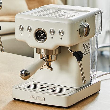 PETRUS 柏翠 PE3690S 半自动咖啡机 白色 983.15元（需用券）