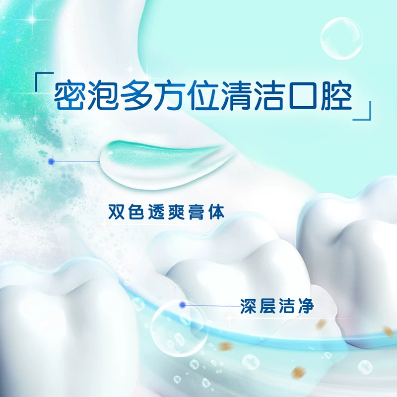 好来 清新双效牙膏200g*4支 20.05元 - 线报酷