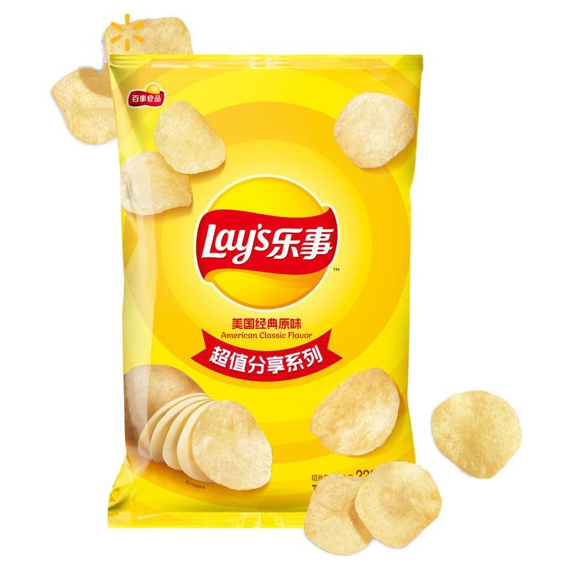 88VIP：乐事 马铃薯片 原味 220g 10.59元