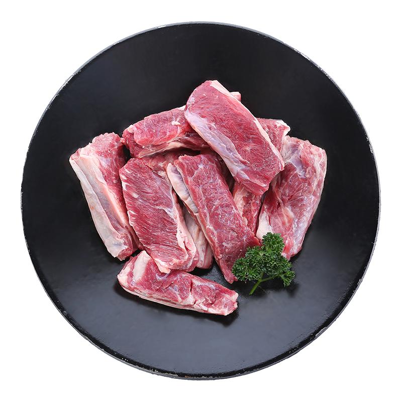 移动端、京东百亿补贴：京觅 鲜京采 进口原切牛肋条 1kg 53.91元（需买3件，